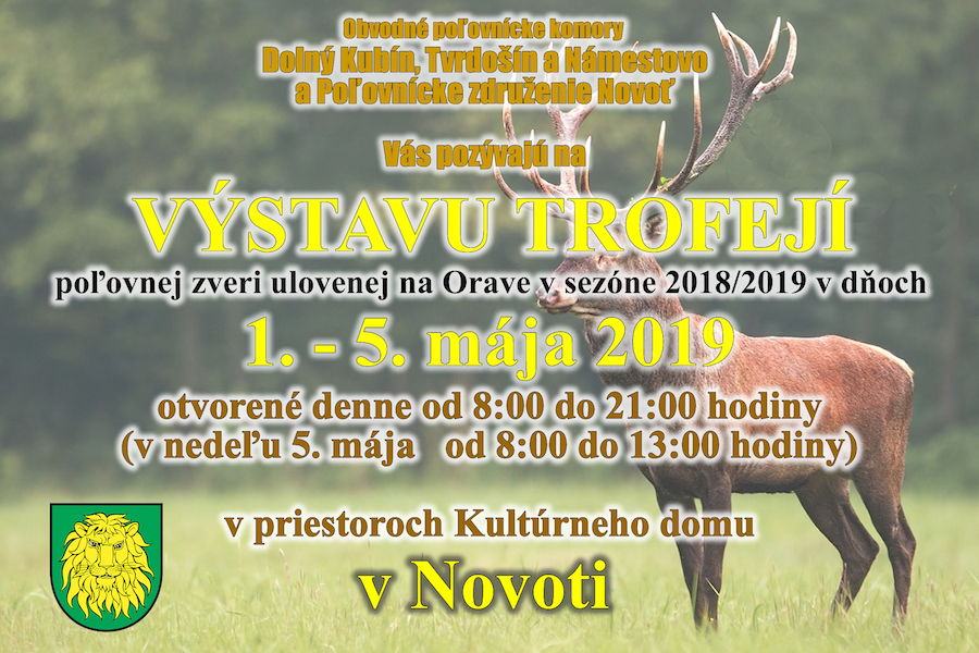 Výstava poľovníckych trofejí